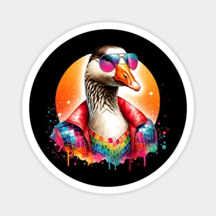 Disco Goose Magnet